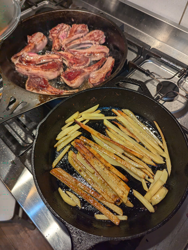 Roast potatoes