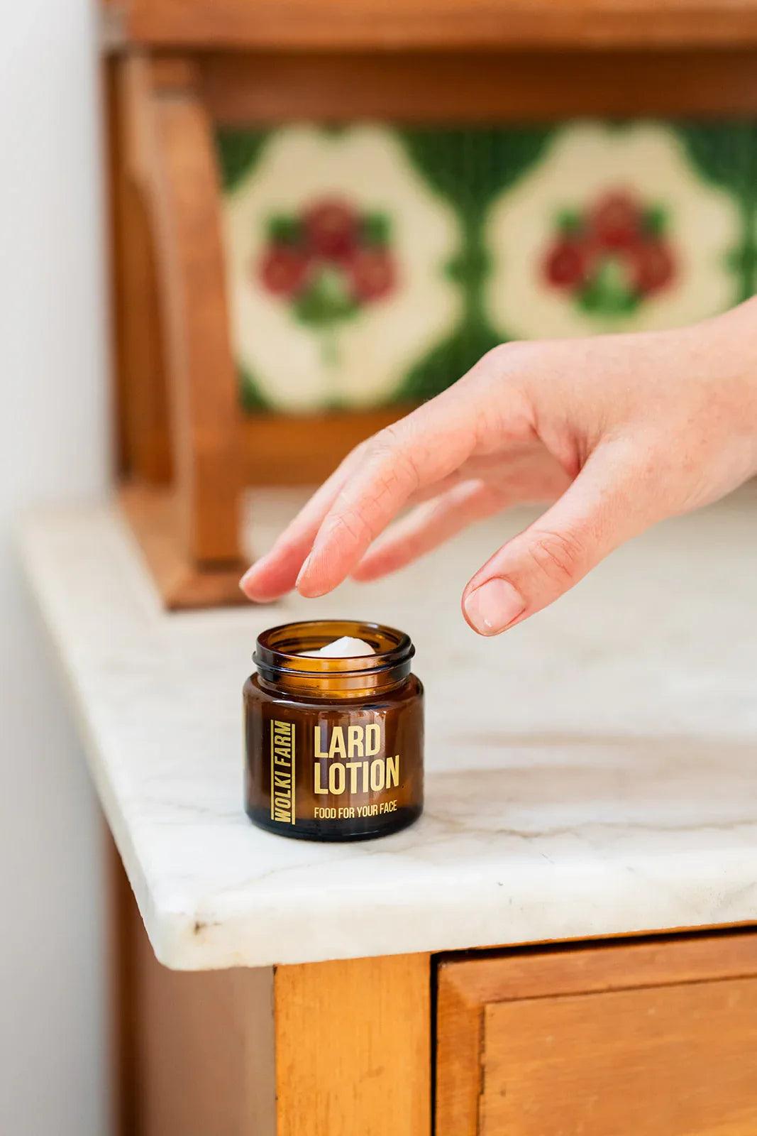 Lard Lotion 60ml - Wolki Farm