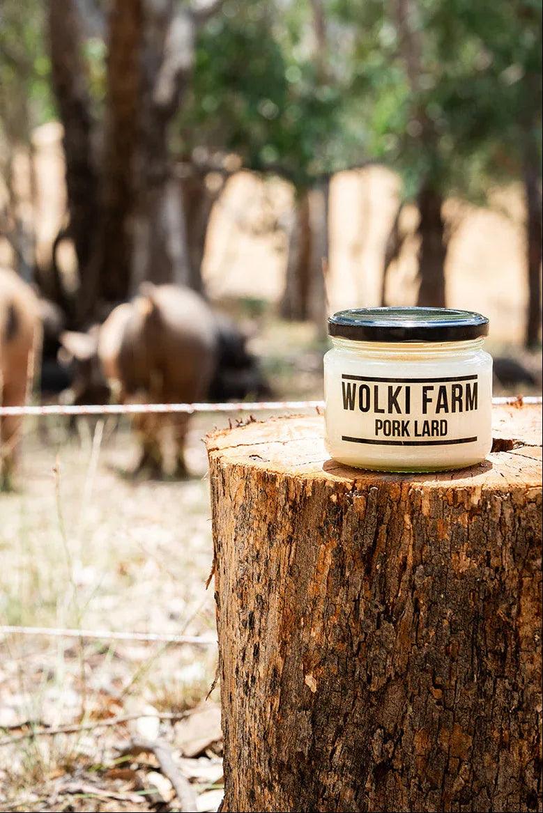 Grass Fed Pork Lard - Wolki Farm