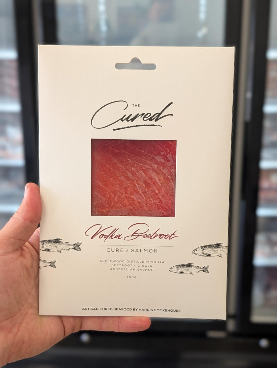 Cured Vodka Beetroot Cured Salmon — view 2