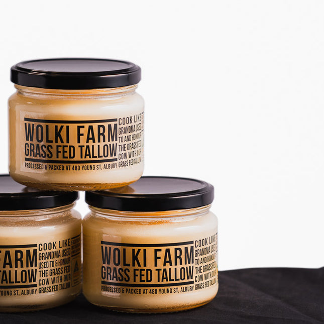 Grass Fed Beef Tallow