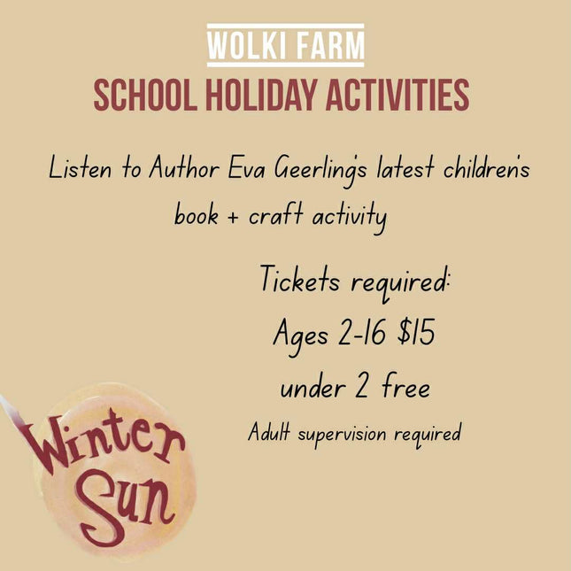 Book launch- School Holiday Activity