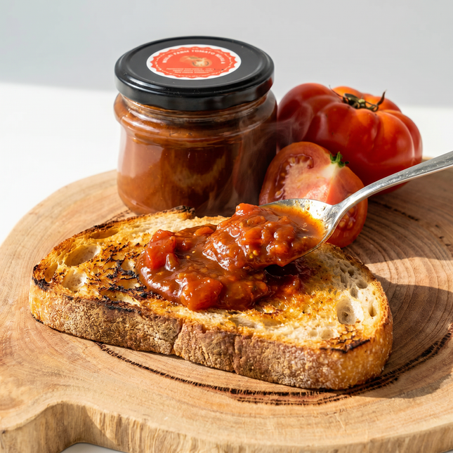 Mrs W's Tomato Relish on toast