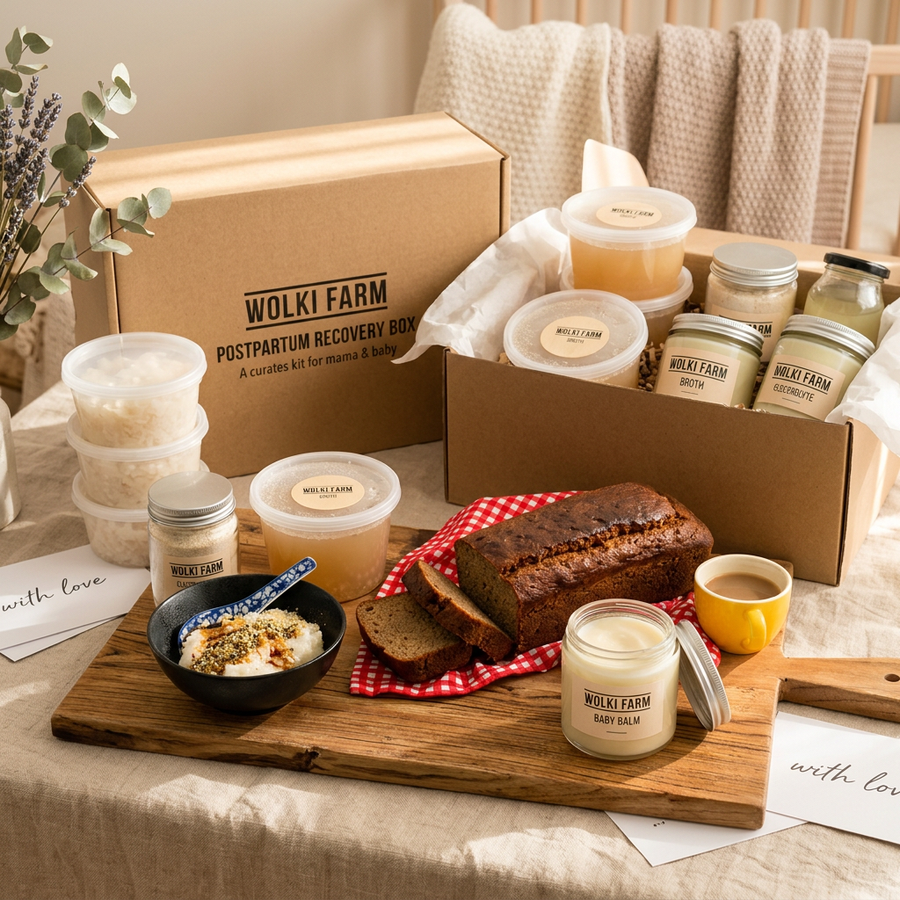Wolki Farm Postpartum Food Box