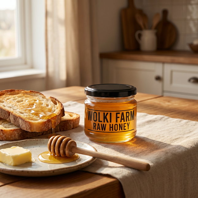 Wolki Farm Raw Unfiltered Honey