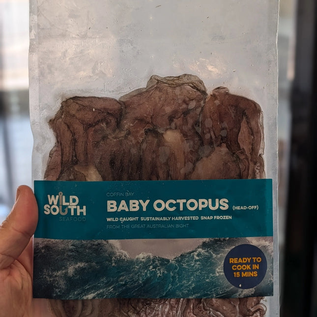 Coffin Bay Baby Octopus Hands 250g - Wolki Farm