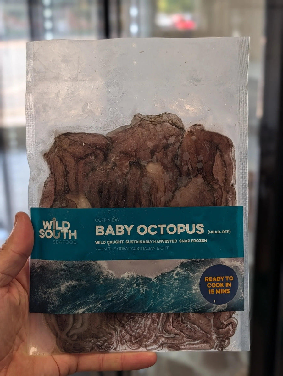Coffin Bay Baby Octopus Hands 250g - Wolki Farm — view 2
