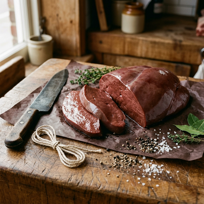 Organic Grass Fed Beef Liver