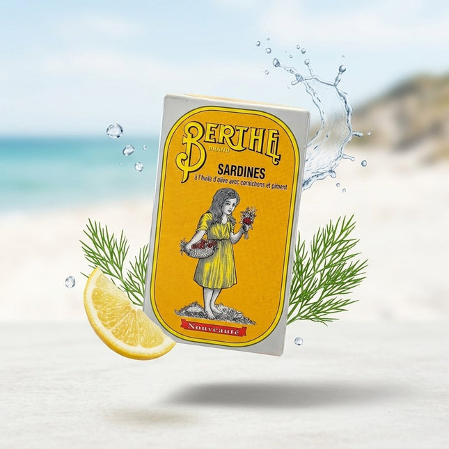 Berthe Sardines with Pickled Chilli Peppers and Olive Oil – Wolki Farm