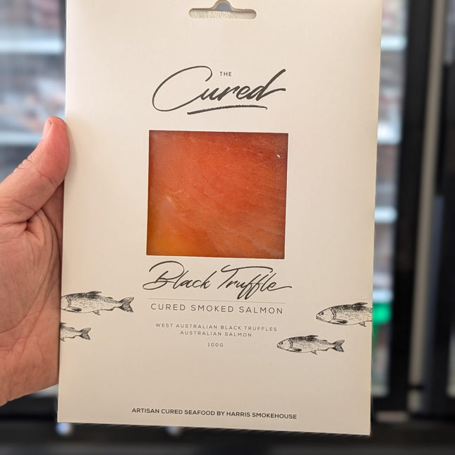 Cured Black Truffle Smoked Salmon