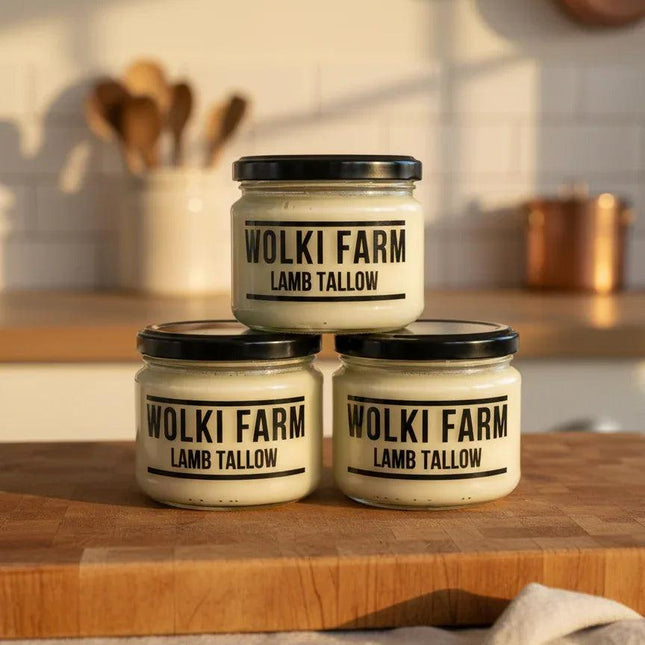 Grass Fed Lamb Tallow – Wolki Farm