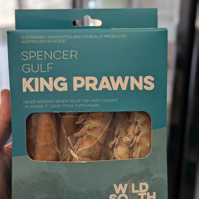 Spencer Gulf King Prawns 400g - Wolki Farm