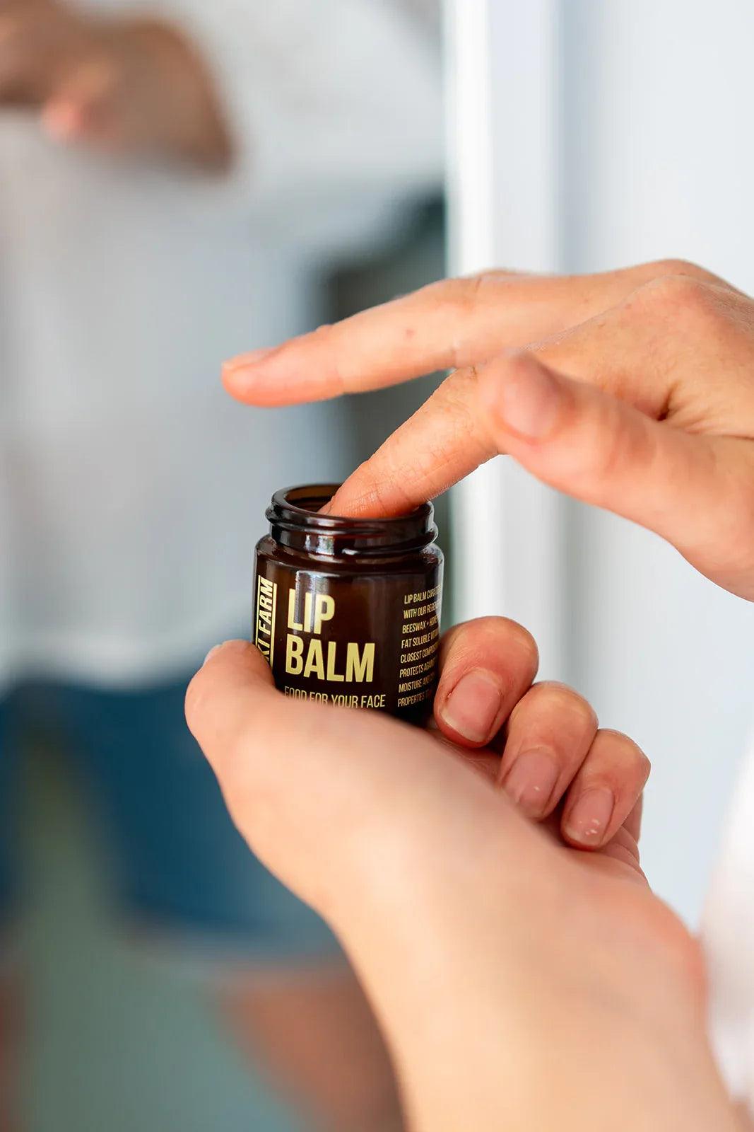 Lard Lip Balm - Wolki Farm