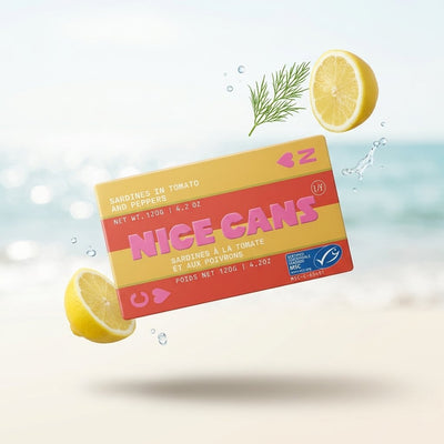 Nice Cans Sardines in Tomato and Peppers 120g