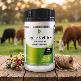 NXGEN Organic Beef Liver Capsules