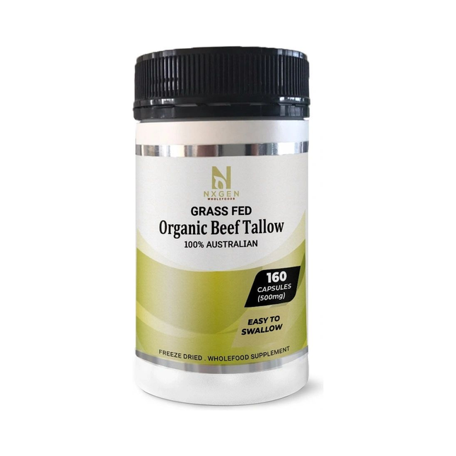 NXGEN Grass-Fed Beef Tallow Capsules — 160 count