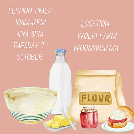 Scone Making Workshop- School Holiday Activities