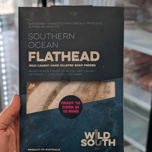 Southern Ocean Deep Sea Flathead 280g - Wolki Farm