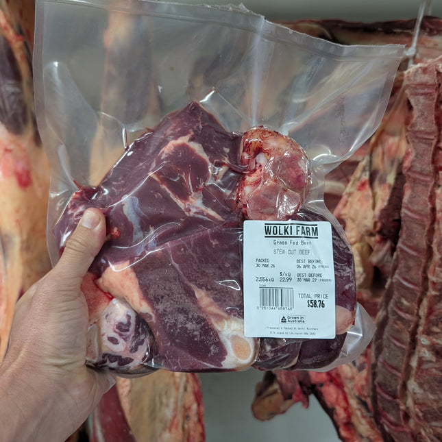 Stew Cut Beef 14kg