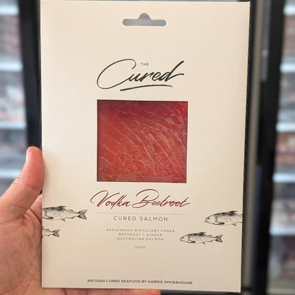 Cured Vodka Beetroot Cured Salmon