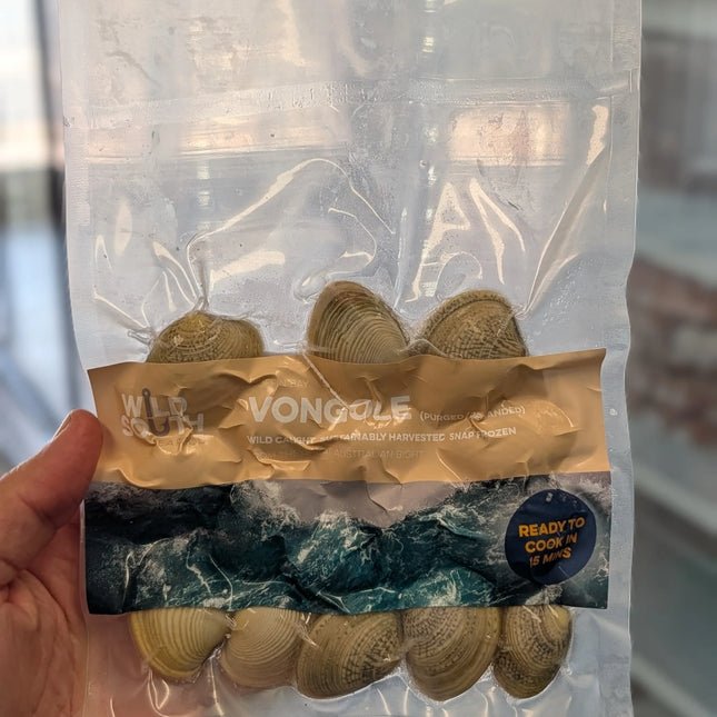 Coffin Bay Vongole Clams 250g - Wolki Farm