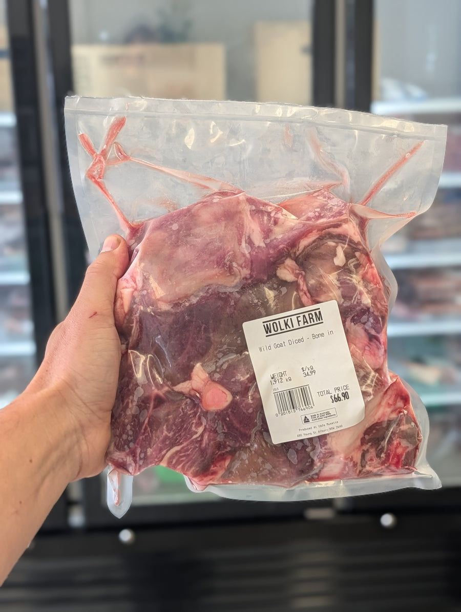 Wild Harvest Diced Goat (2kg) — view 2