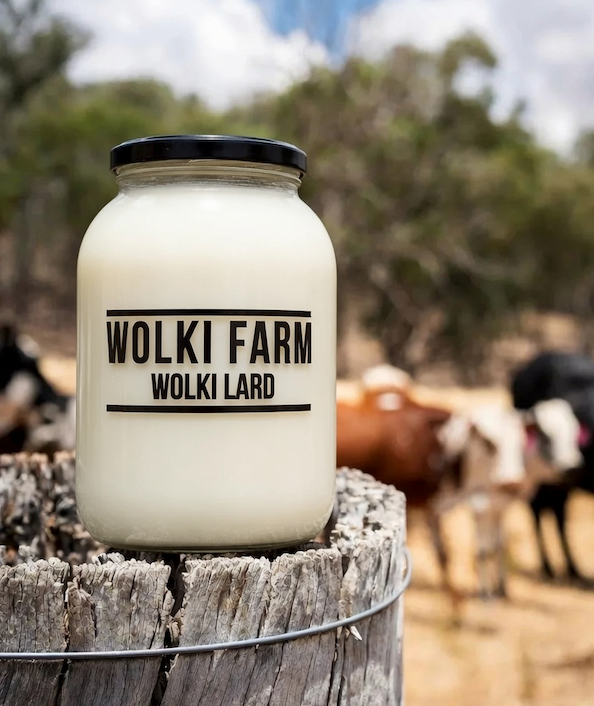 Wolki Farm Pork Lard 2 Litre jar