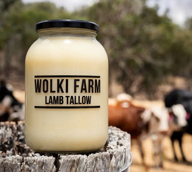 Wolki Farm Lamb Tallow 2 Litre jar